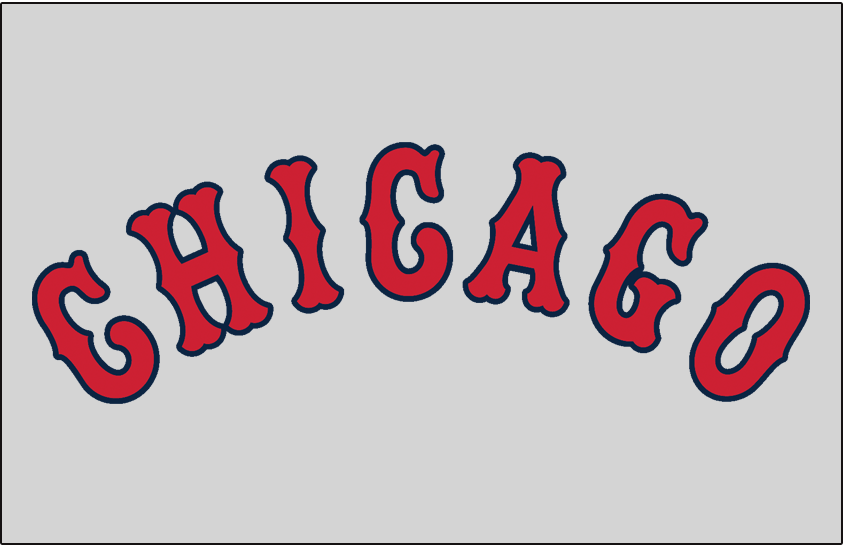 Chicago White Sox 1932-1938 Jersey Logo iron on paper